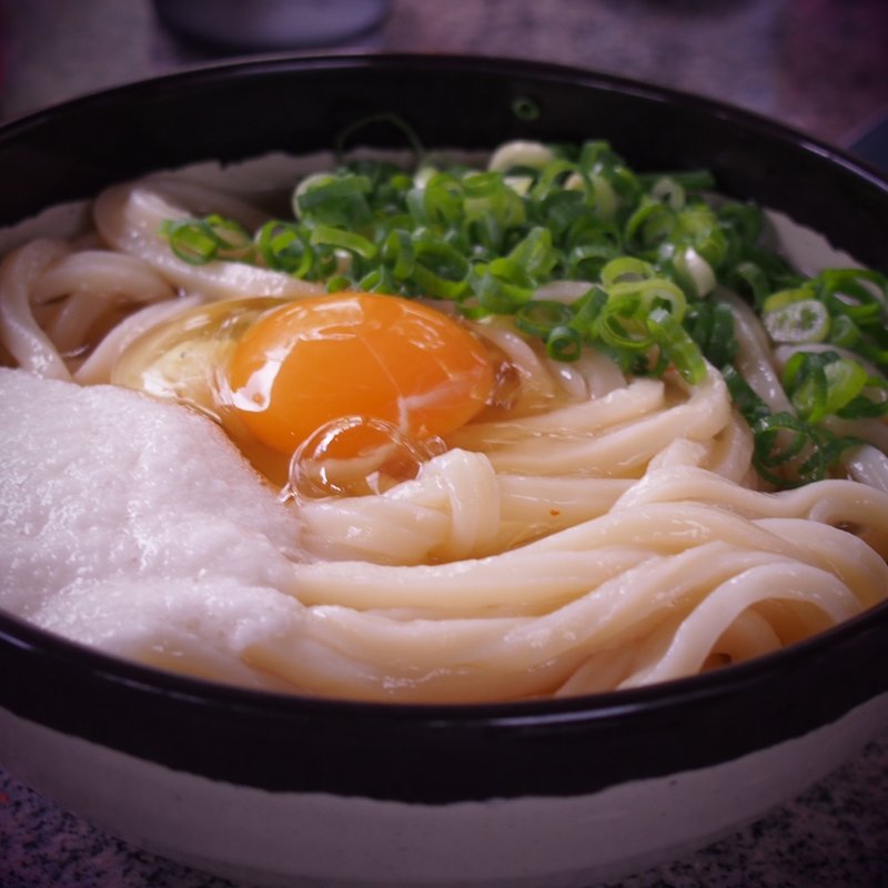 かま山かけ(山越えうどん)