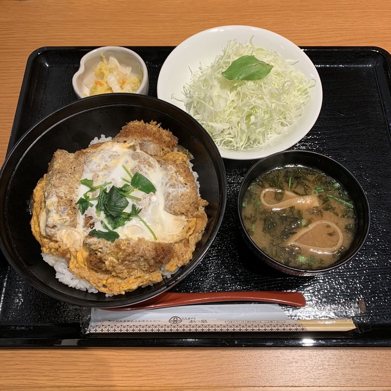 黒豚ロースかつ丼(とんかつ まい泉 池袋西武店)