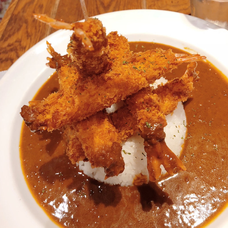 エビフライマウンテンカレー(ティガボンボン 池袋サンシャイン店 （Tigre Bon Bon）)