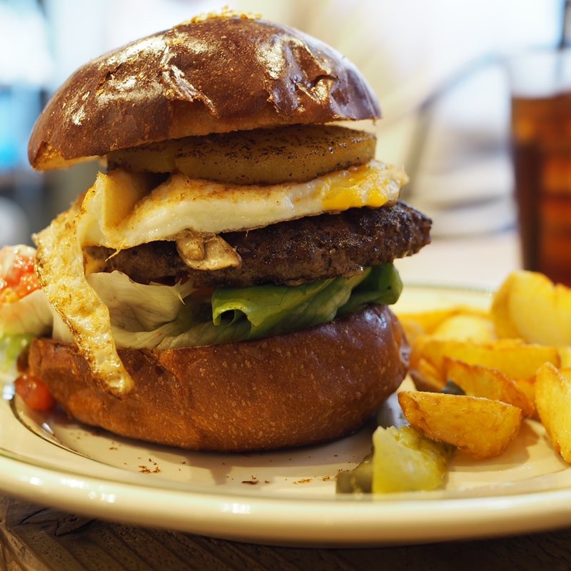 パインエッグバーガー(The Burger Stand nutmeg)