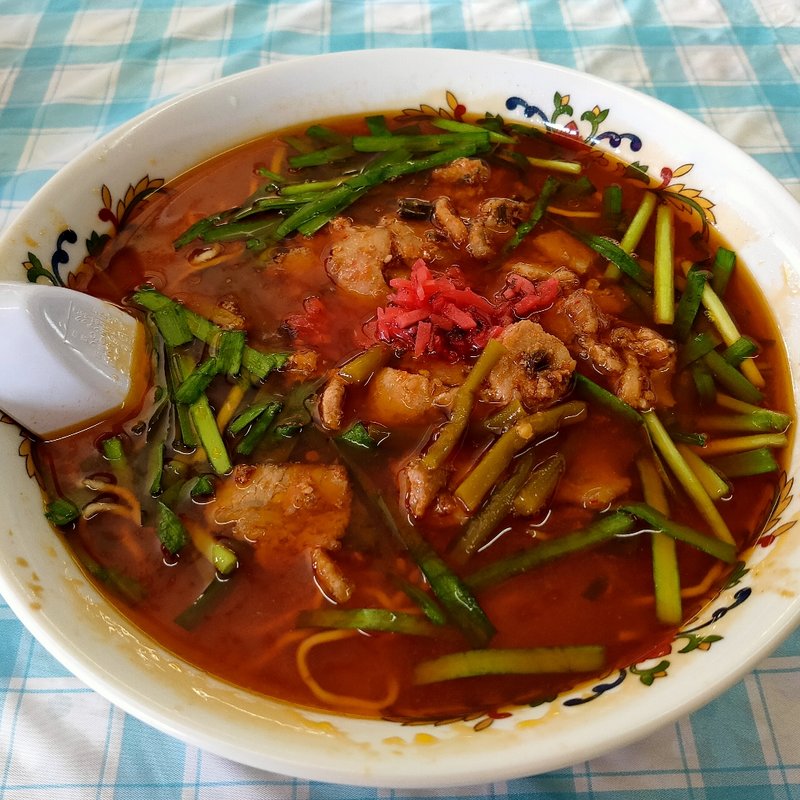 満州ニララーメン（醤油）(さかえや （満州にらラーメン）)