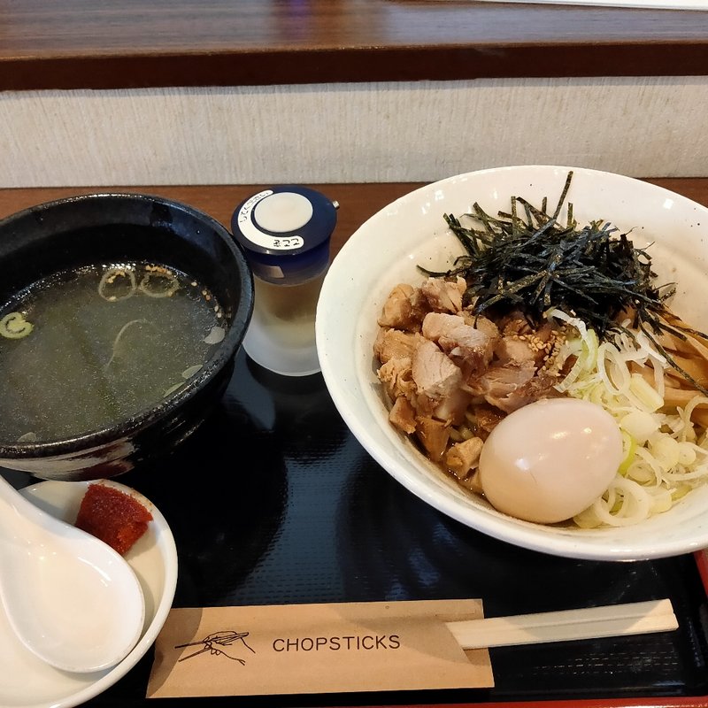 鶏油と煮干しの油そば(金ちゃんラーメン 米沢店 )