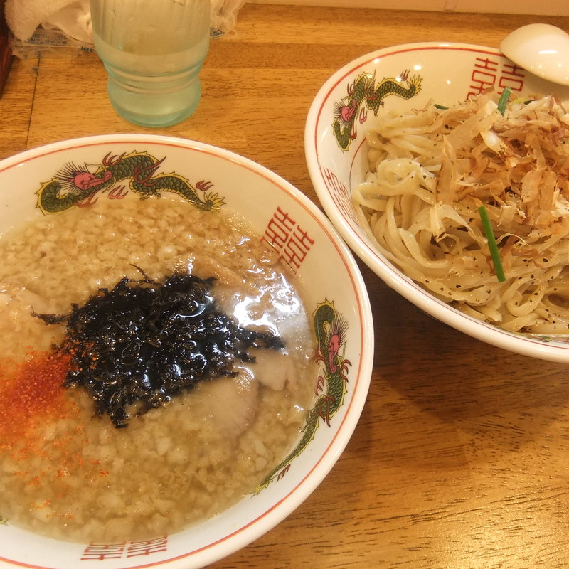 もり中華(背脂煮干中華そば 我武者羅 初台店)