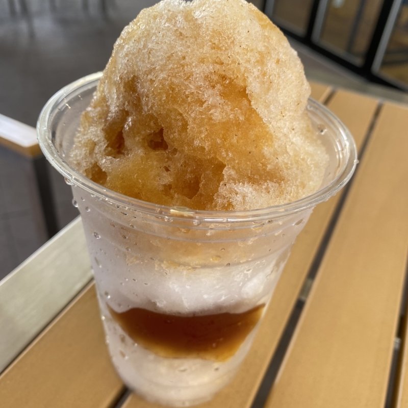 むらかき氷和紅茶味(村茶屋（道の駅 お茶の京都みなみやましろ村）)