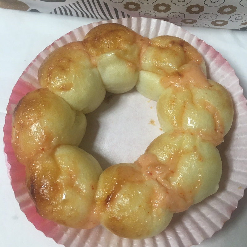 ポン・デ・ちぎりパンめんたいマヨソース(ミスタードーナツ イオンタウン弥富ショップ)