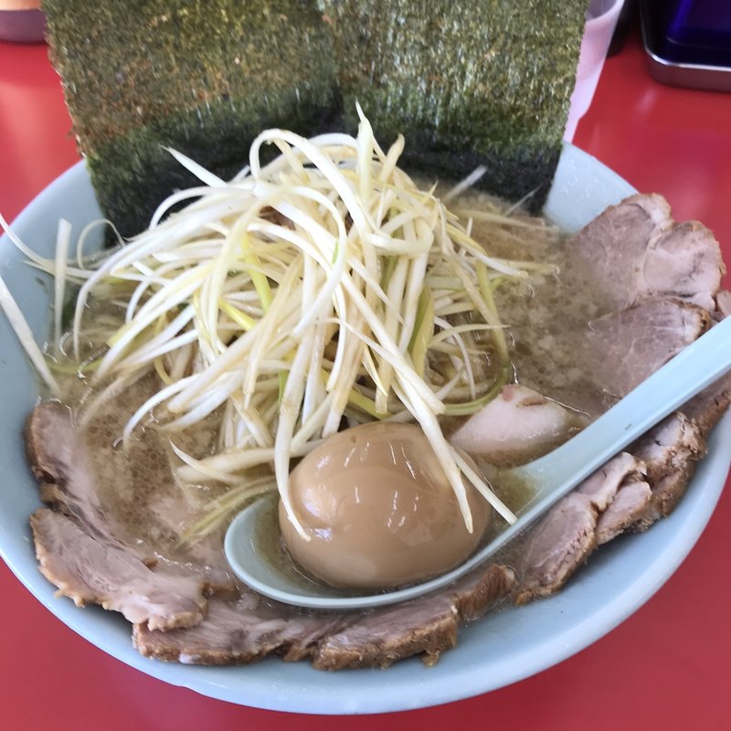 ネギチャーシュー味玉トッピング(ラーメンショップ椿 河内店)