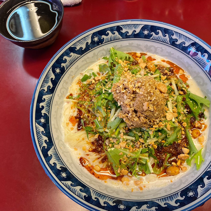 冷やし坦々麺(中華そば 春秋庵)