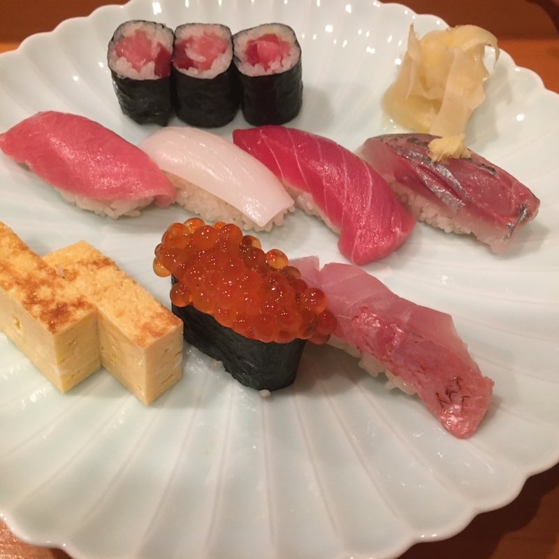 上にぎり(繁乃鮨 日本橋本店)