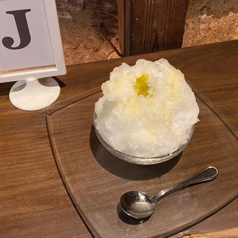 かき氷 青梅(カフェクーラ )