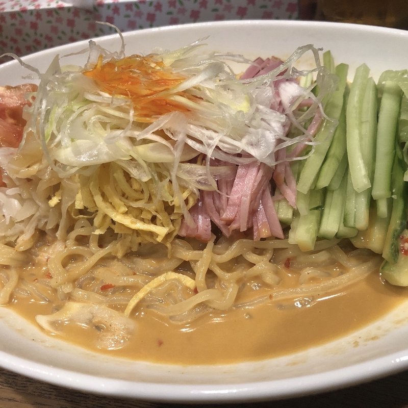 ごま冷やし中華(麻布ラーメン 西麻布店 （あざぶらーめん）)