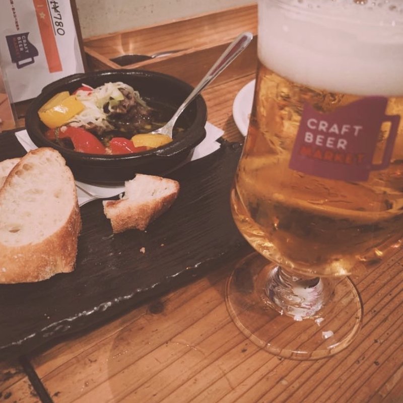 (クラフトビアマーケット 三越前店)