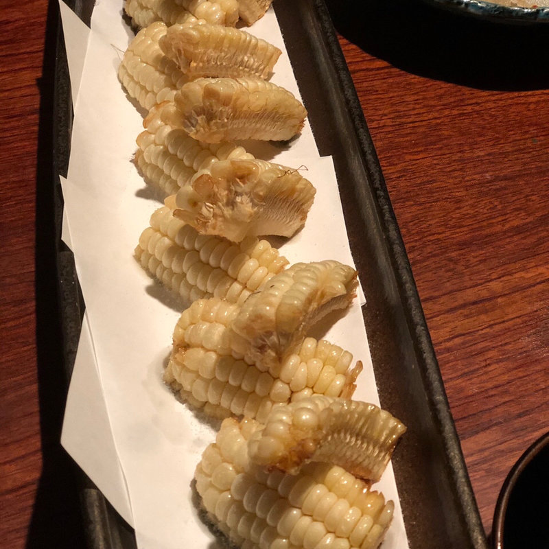 とうもろこし素揚げ(九州熱中屋 田町駅前LIVE )
