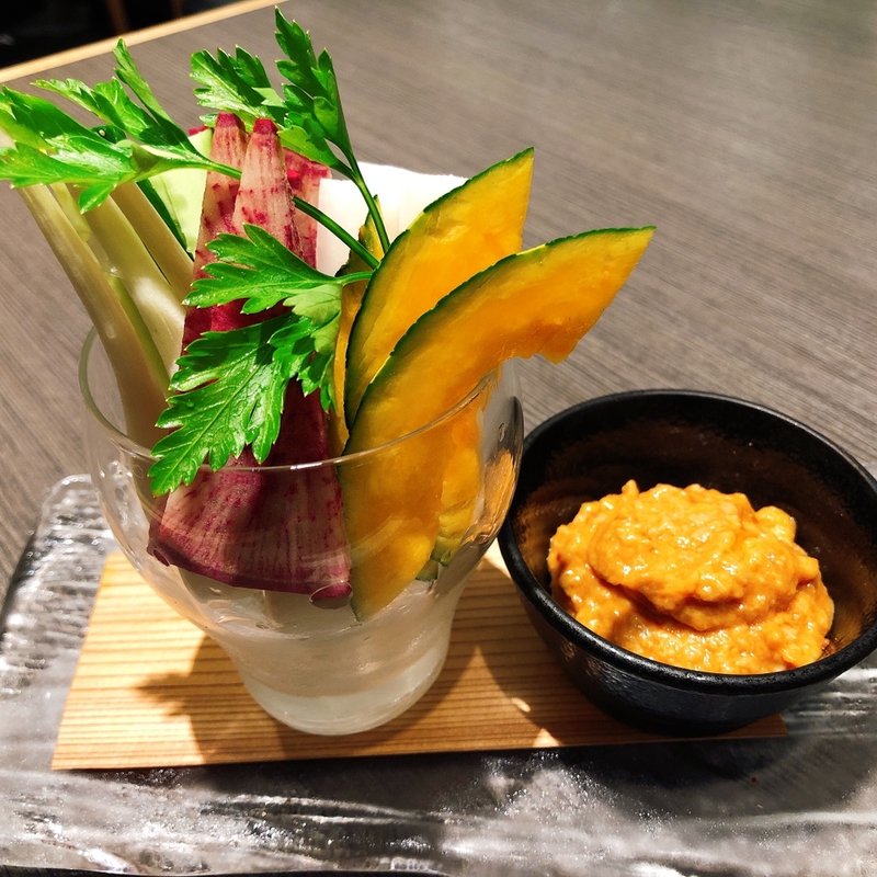 スティック野菜(焼きとり 一鶏 )