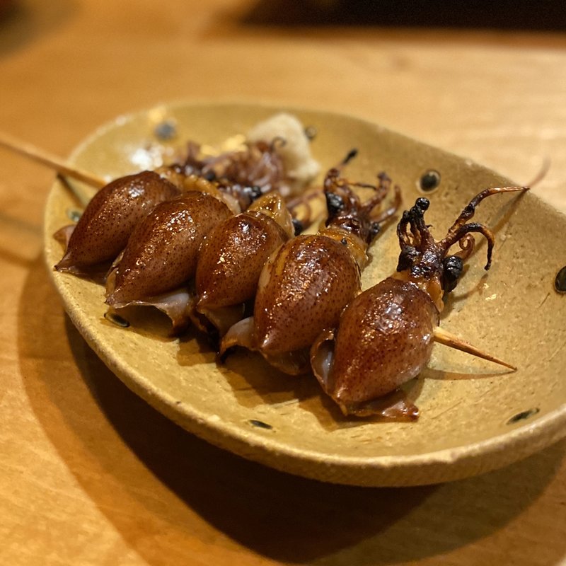 ホタルイカ炭焼(ヤキトリ みずき （YAKITORI）)