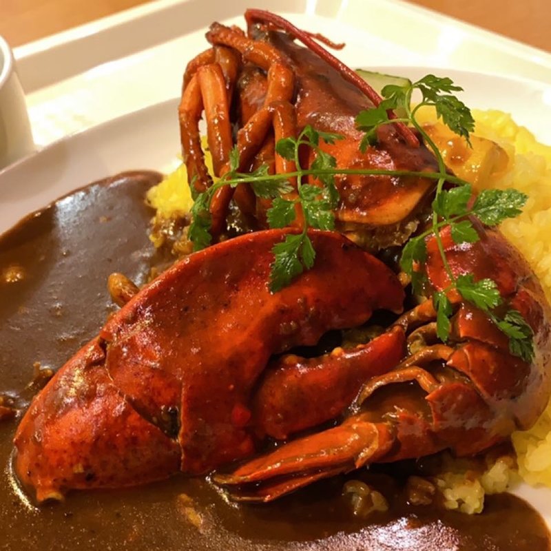 オマール海老のカレーライス(ワインとオマール海老の店 UOMO)