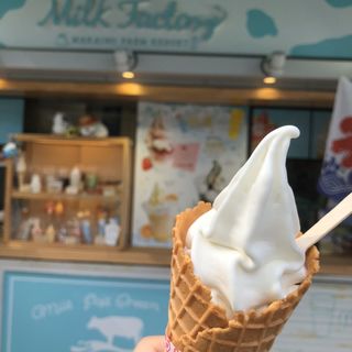 牧場ソフトクリーム(Milk Factory NEOPASA静岡上り)