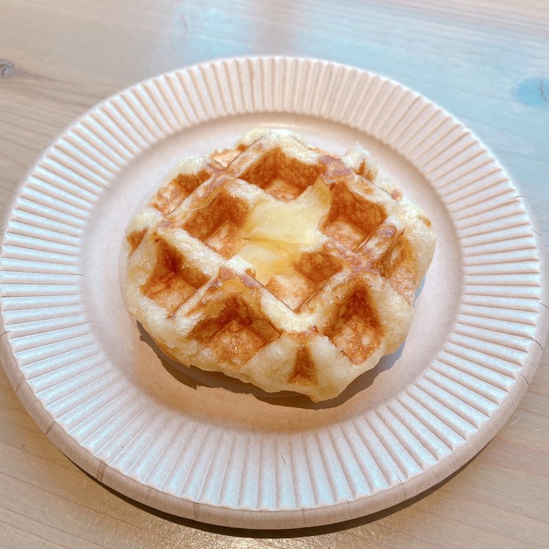 ワッフル（プレーン）(a la ringo（あら、りんご。）)