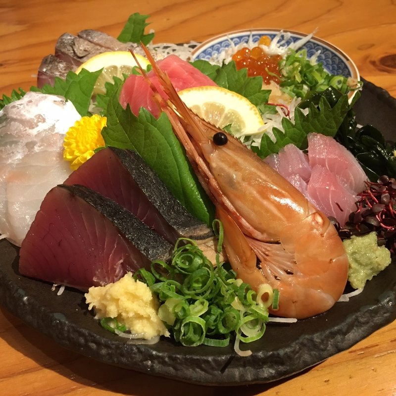魚盛り(魚屋スタンドふじ子 ルクア店)