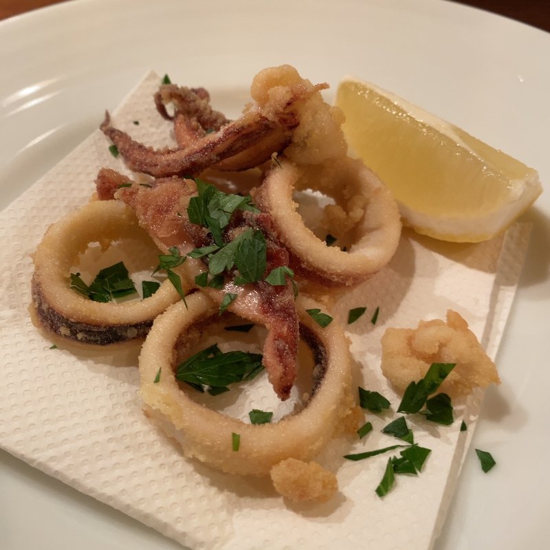 ムギイカのフリット(リストーロ )