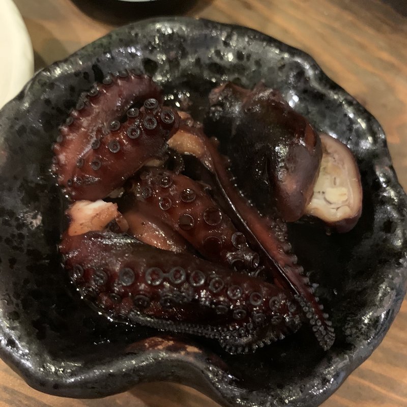 タコの煮付け(（株）たなか酒店 立呑み田中)