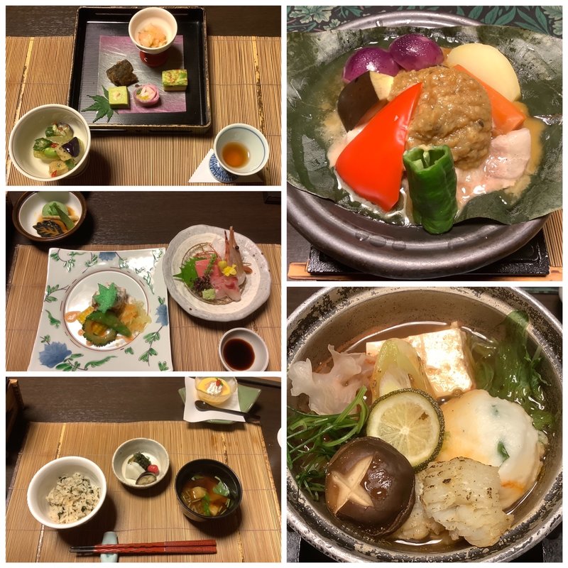 夕食(花かんざし )