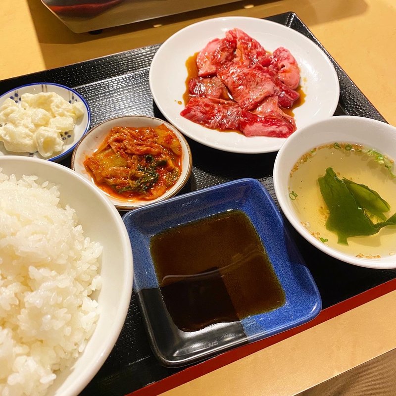 国産牛切り落としランチ(牛徳)