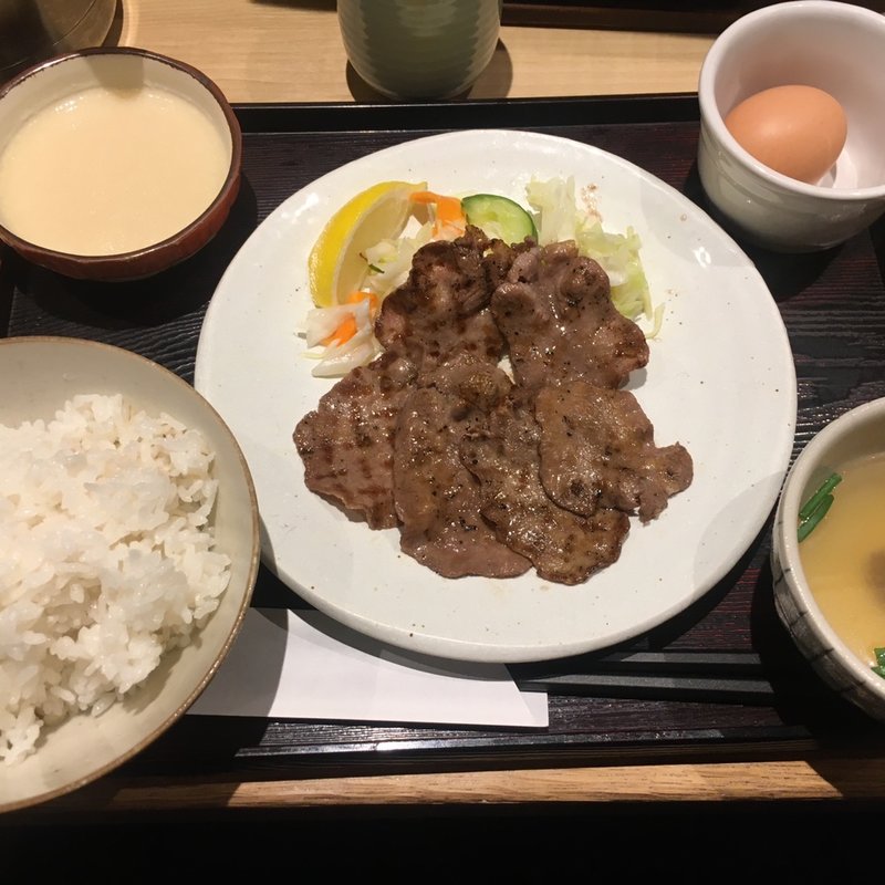 牛タン定食(たんやHAKATA)