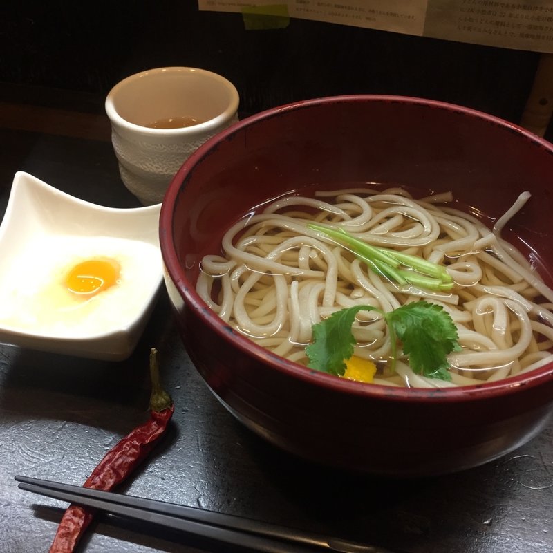 月見とろろうどん(手打ち蕎麦 ほやさけ )