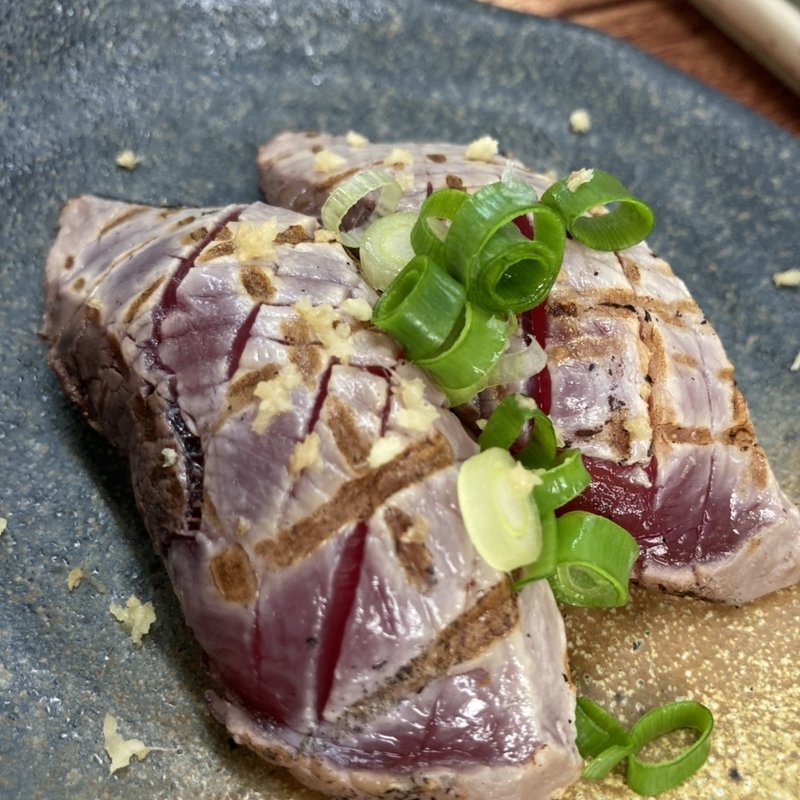 静岡産鰹たたき(たっちゃん寿司)