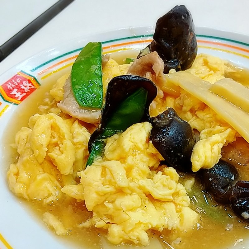 肉と玉子のいりつけ(餃子の王将 アリオ川口レストラン店)