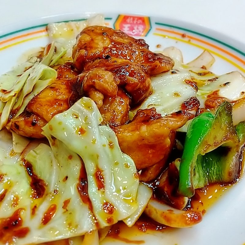 回鍋肉(餃子の王将 アリオ川口レストラン店)