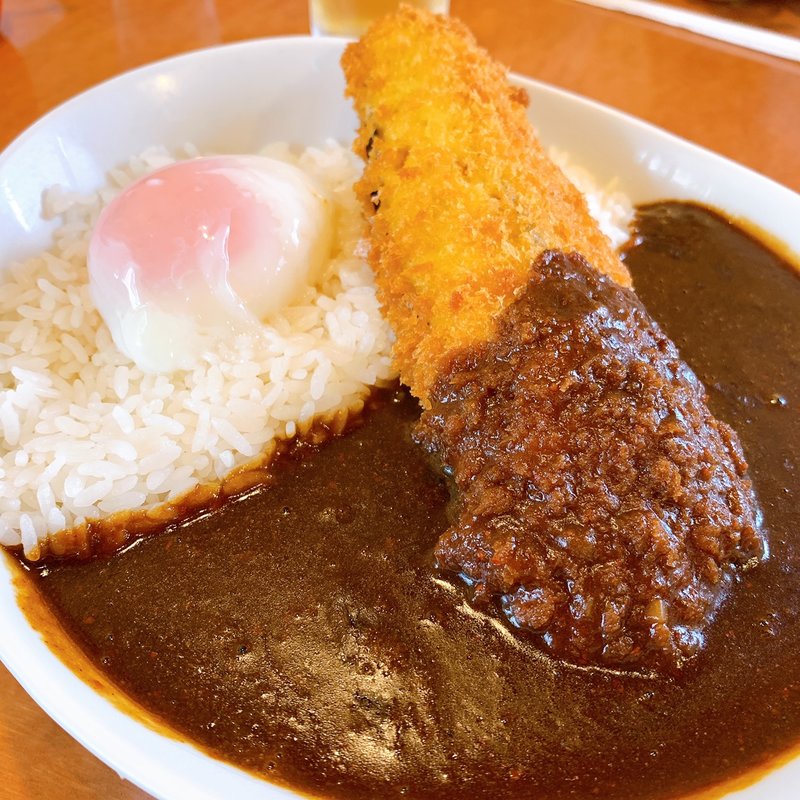 まるごと茄子カレー(カレーの二重丸  大野城店)