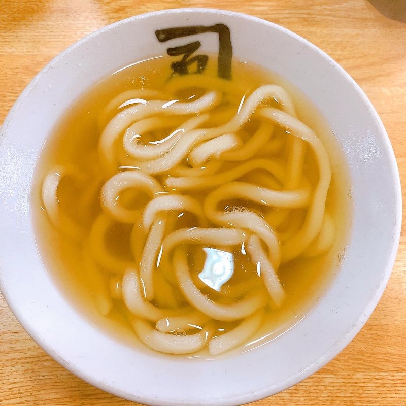 素うどん(うどん かねいし みずほ)