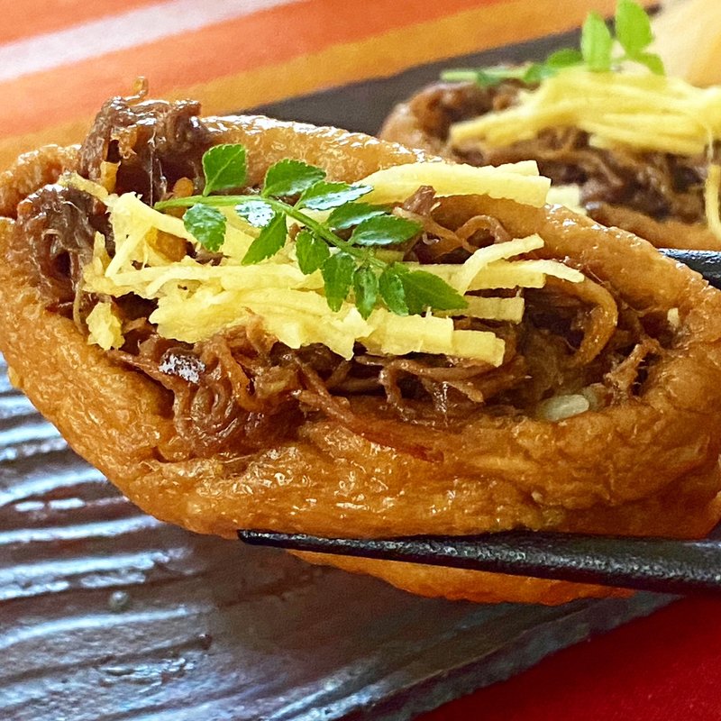 弥左エ門いなり尾崎牛しぐれ(糧亭 銀座魚勝)