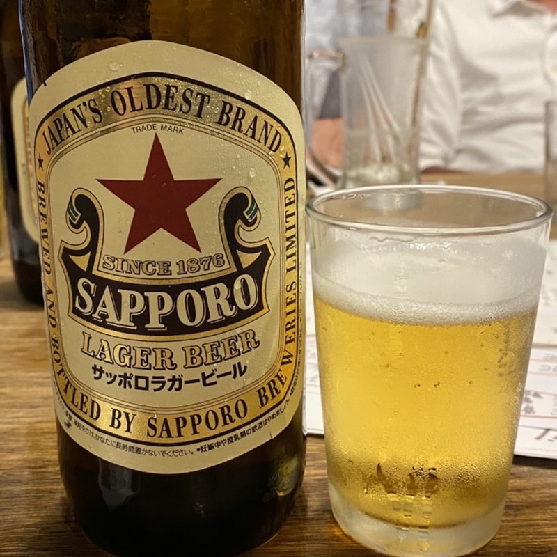 サッポロラガービール(やきとり戎 西荻北口店)