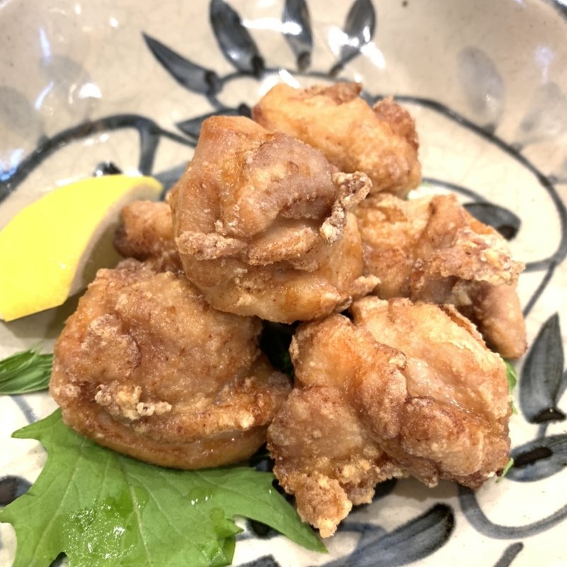 路地の唐揚げ(うどん路じ)