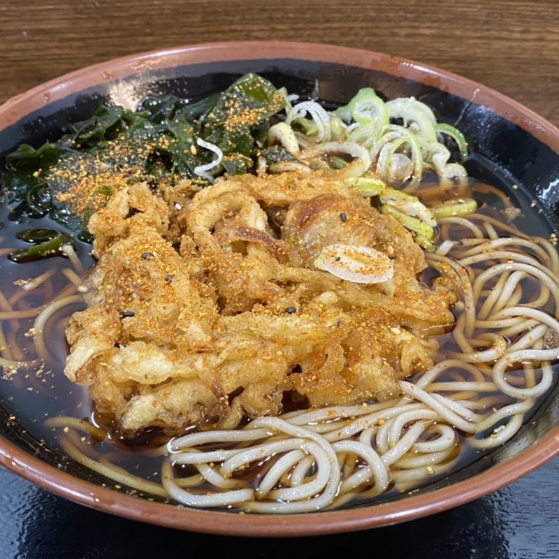 かき揚げそば(信州そば 本陣 ルミネエスト店)