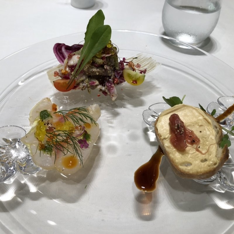 Pranzo C 前菜3種盛り合わせ(リストランテ パドリーノ・デル・ショーザン （PADRINO del SHOZAN）)