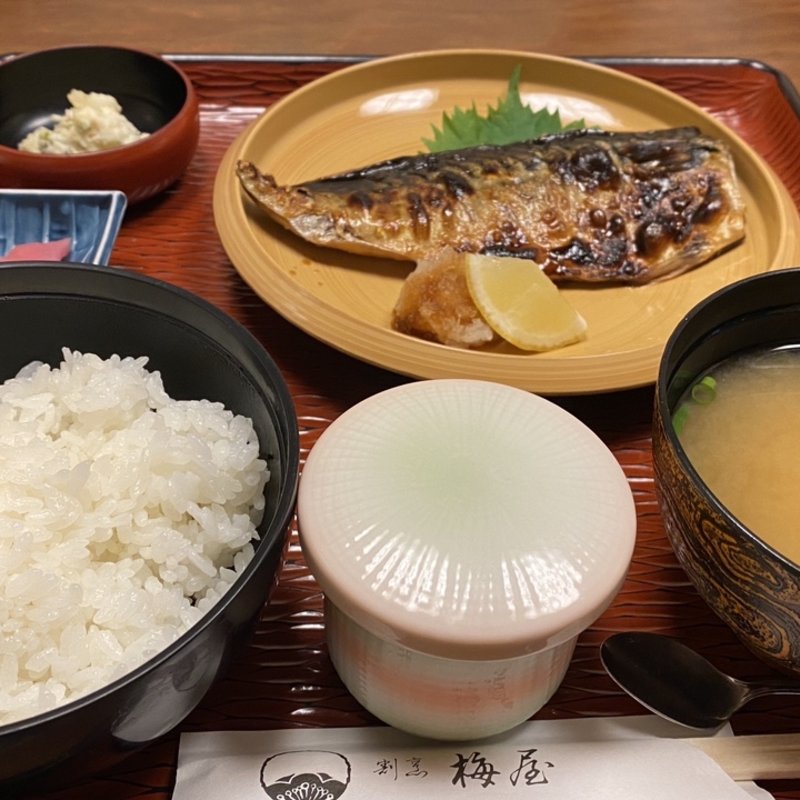 さば塩焼き定食(食呑処 ひさご)