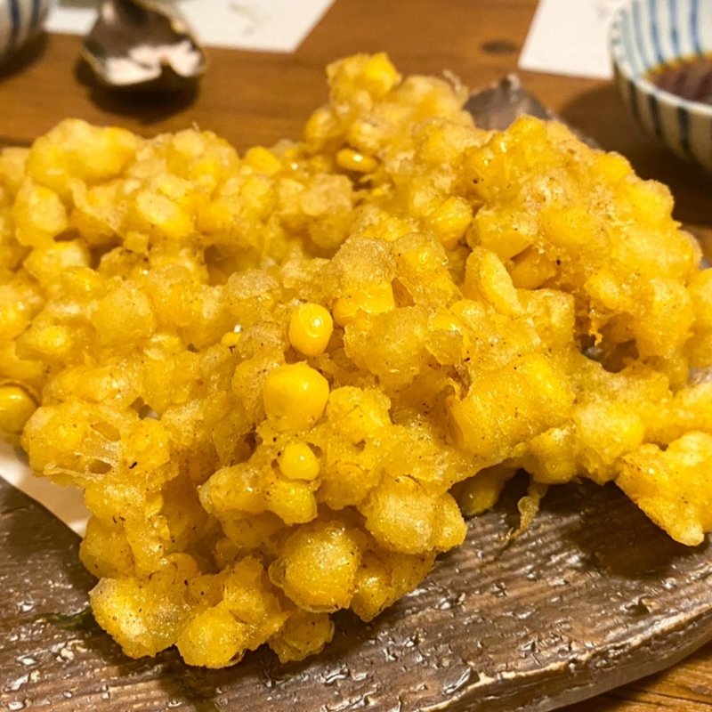 とうきびの天ぷら(音威子府TOKYO)