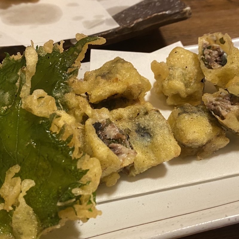 イワシの天ぷら(音威子府TOKYO)