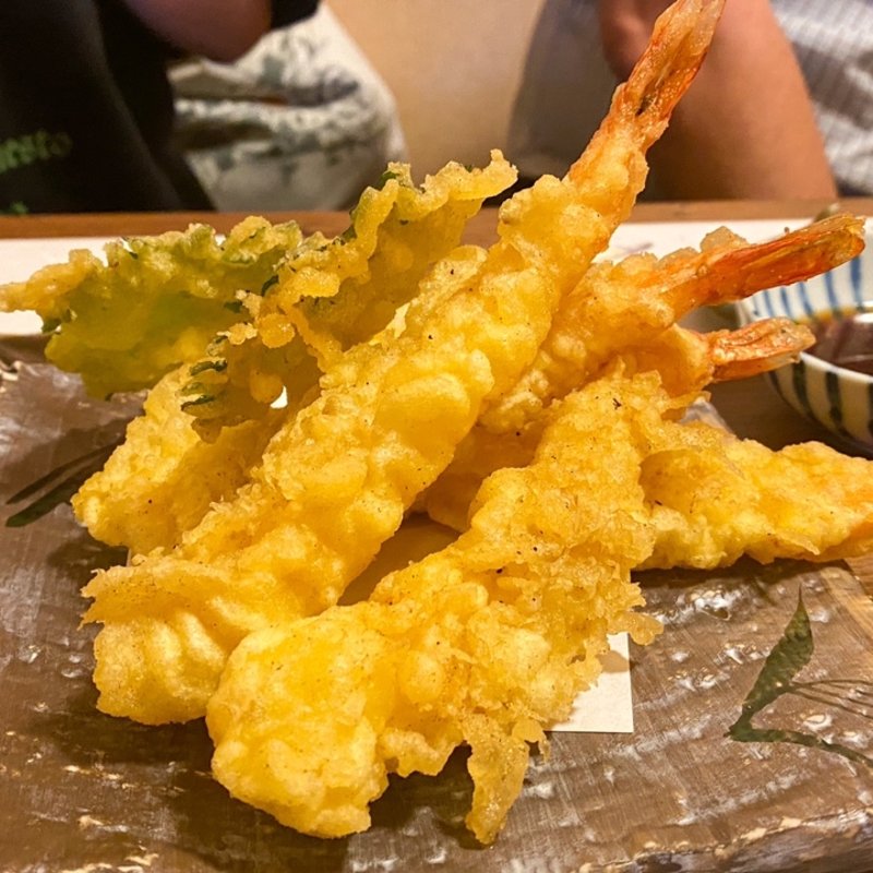 天ぷらの盛り合わせ(音威子府TOKYO)