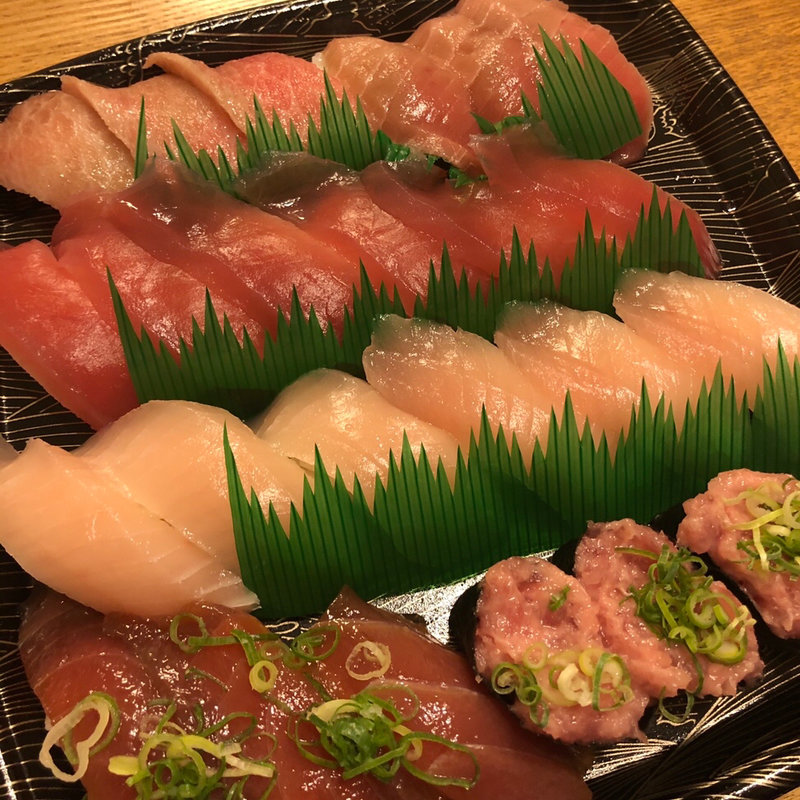 まぐろ三昧セット 3人前 (24貫)(スシロー 堺百舌鳥店)