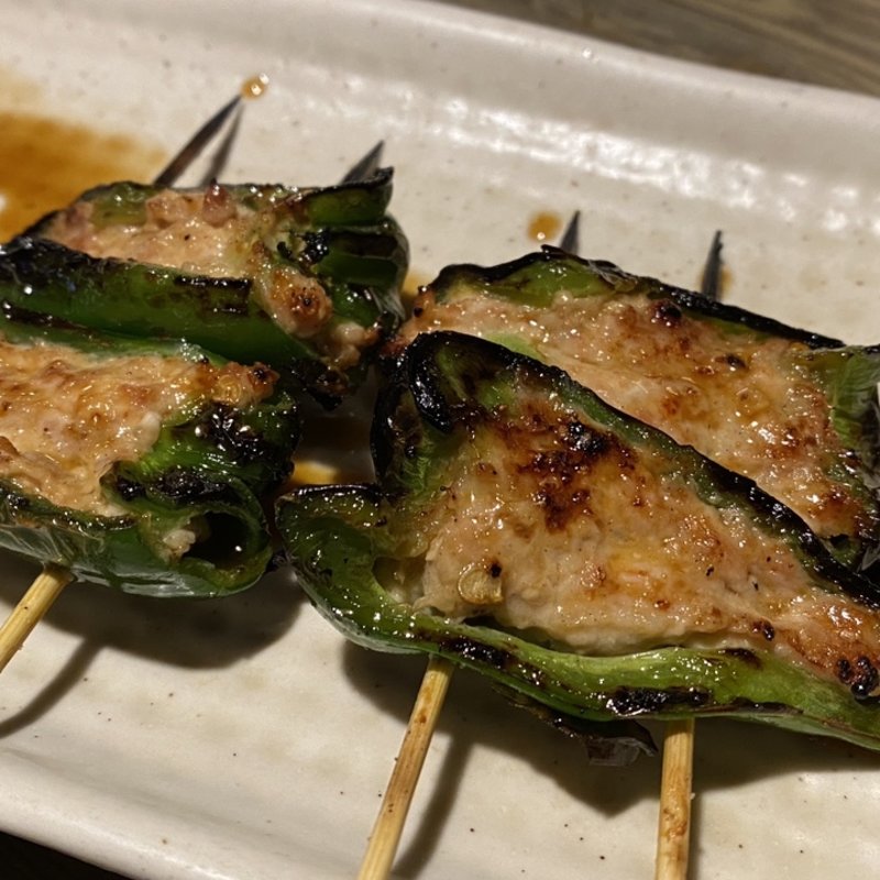 ピーマン肉詰め(鳥一 )