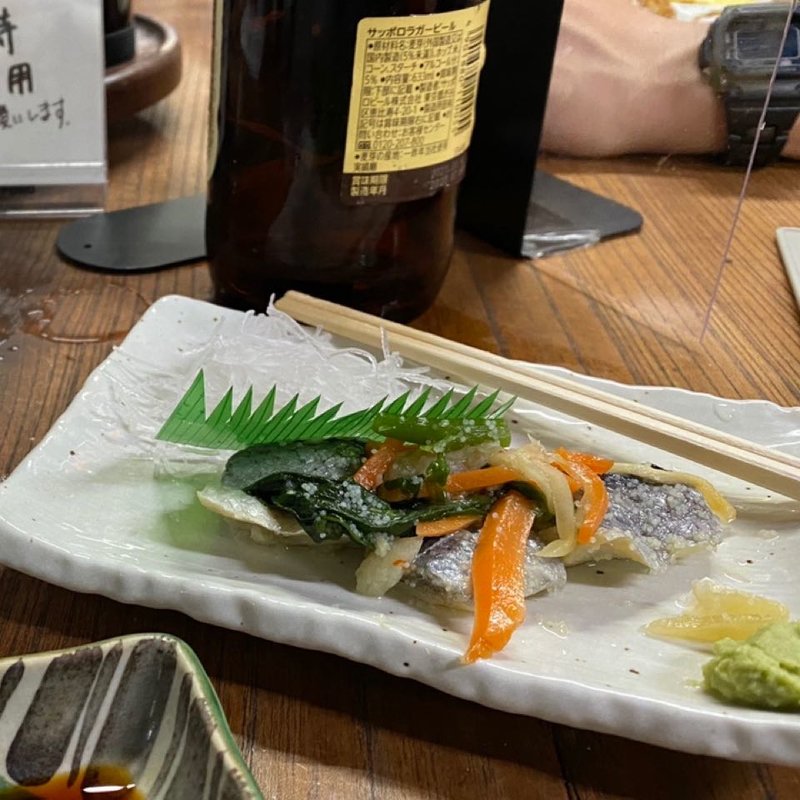 ニシンの酢漬け(大衆酒場斎藤)