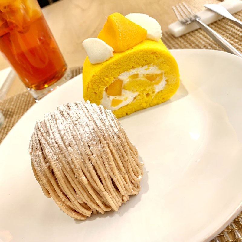 モンブラン(マールブランシュ カフェ )