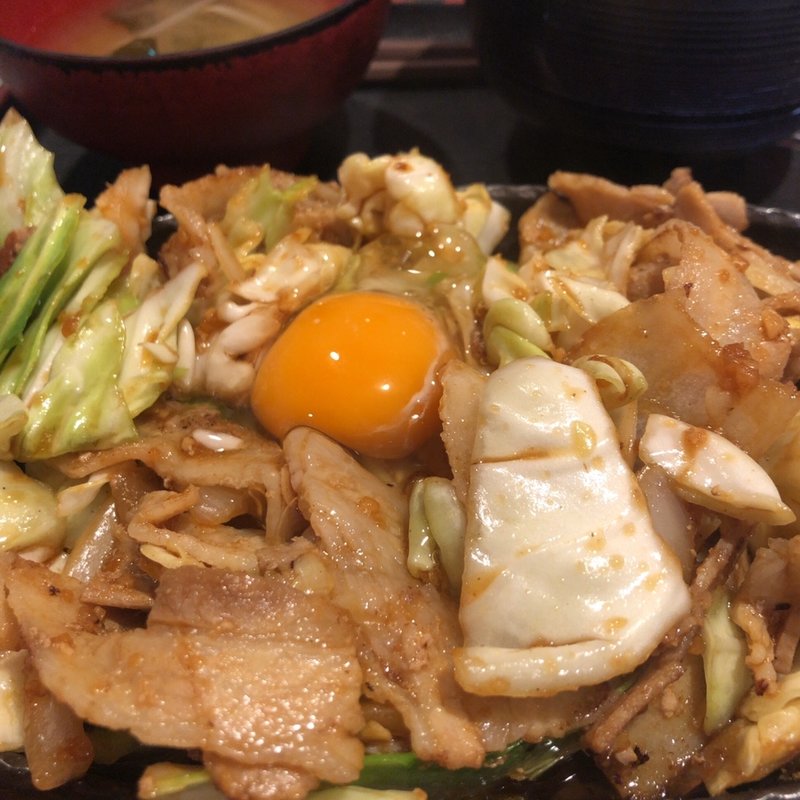 スタミナ焼き定食(居酒屋いっき 豊洲店)