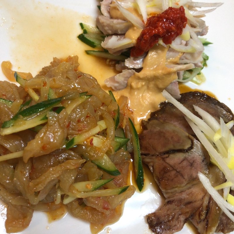 前菜三種盛り合わせ(北京亭 （ペキンテイ）)