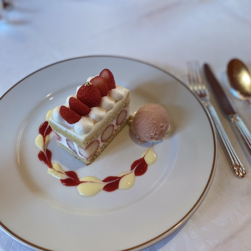 ケーキセット(資生堂パーラー 銀座本店レストラン)