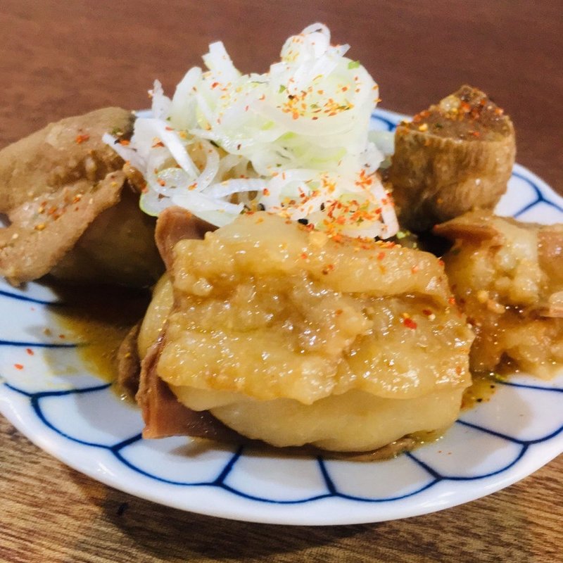 ナニコレ名物！モツ煮込み(朝めし酒場ナニコレ食堂)